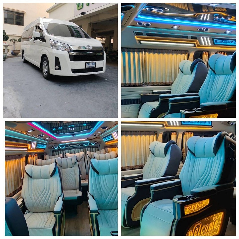 รถตู้ all new commuter v8